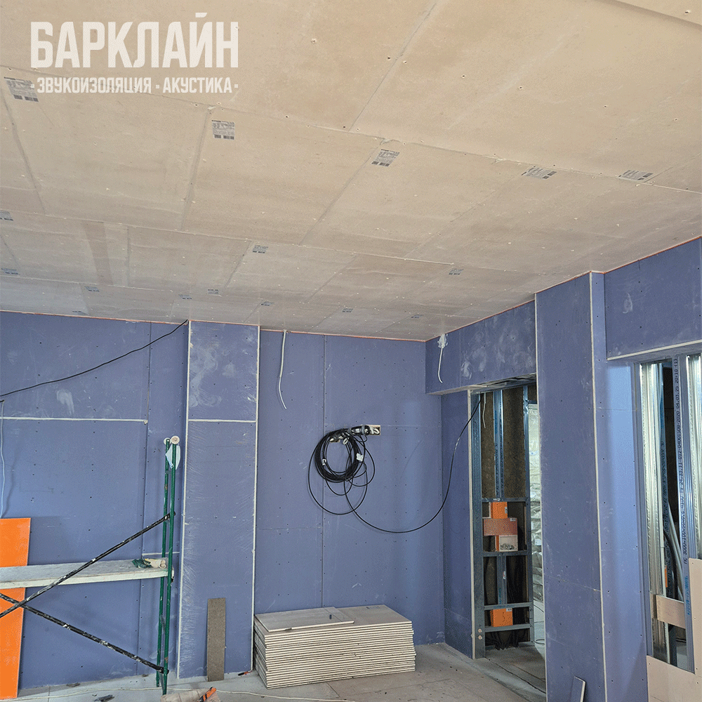 Комплексная звукоизоляция квартиры. Фрунзенская набережная