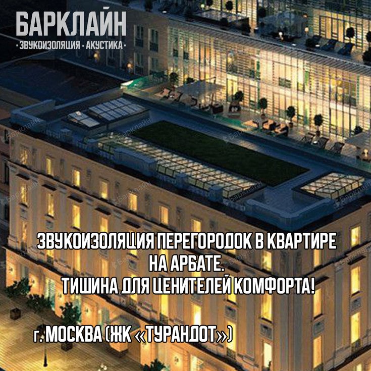 ЖК Турандот вид сверху, в данном квартире в данном ЖК установлены звукоизоляционные перегородки Барклайн