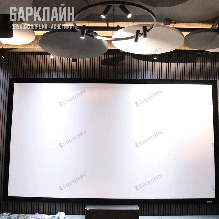 акустика под ключ, монтаж акустических панелей