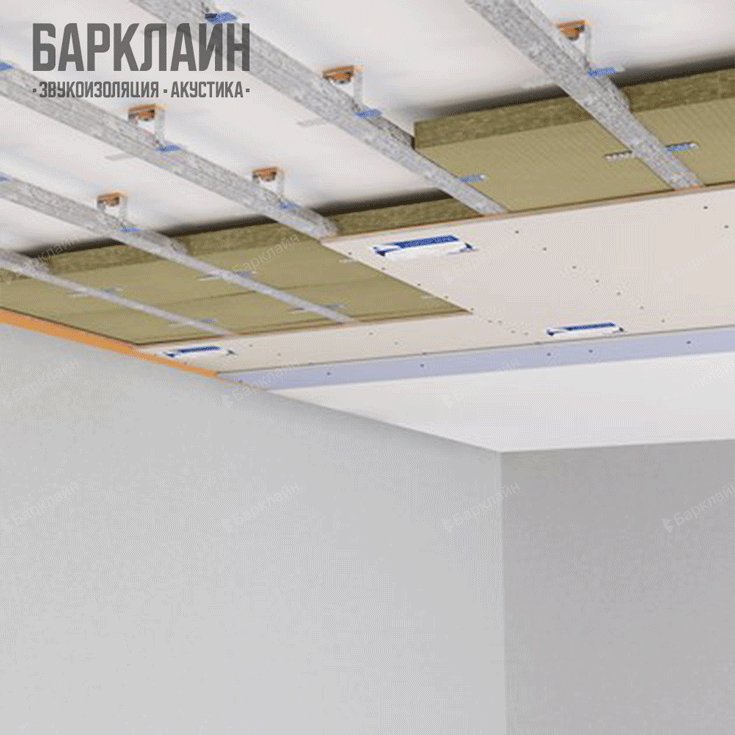 Изображение каркасной системы для звукоизоляции Барклайн Стандарт