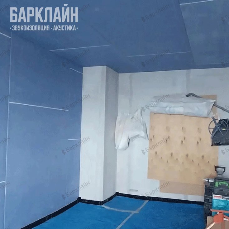Каркасная звукоизоляция стен в квартире на проспекте Маршала Жукова
