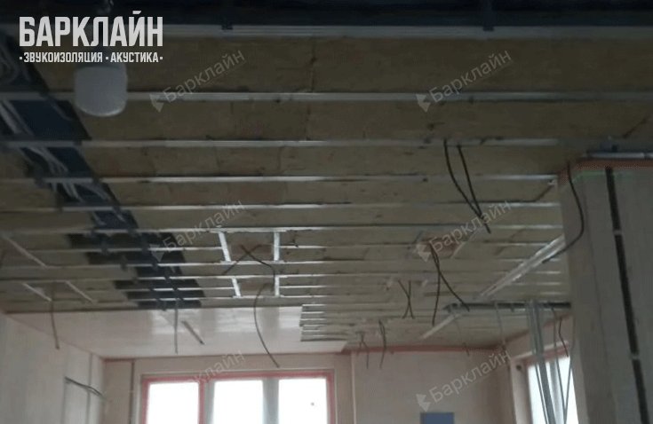 Идеально выровненные поверхности стен и потолка после монтажа каркасов Барклайн.