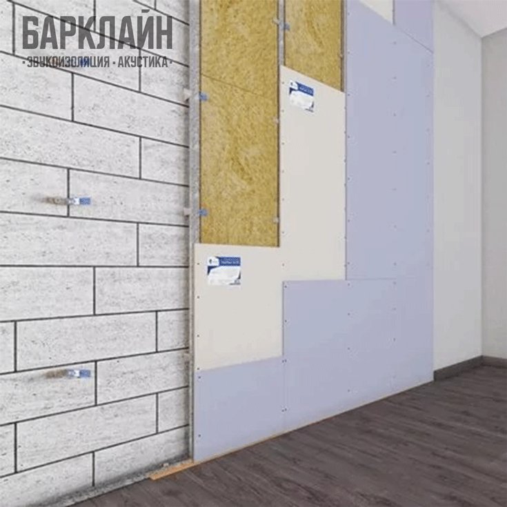 Каркасная система звукоизоляции для стен "Барклайн Базовая" - бюджетное и эффективное решение для ресторана