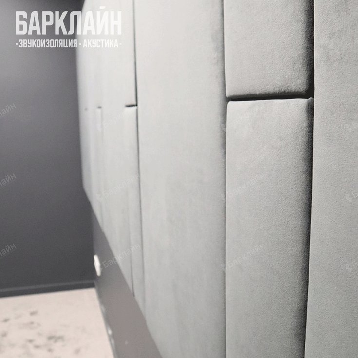 Акустические панели «Виридис» в интерьере вблизи