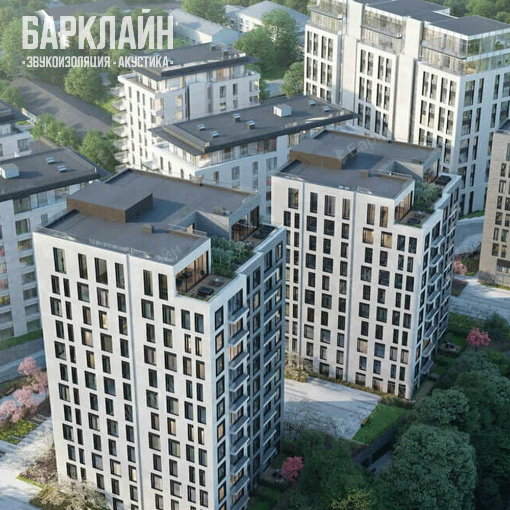 Комплексная звукоизоляция в ЖК «Вишнёвый сад»: инженерное решение для премиальной тишины