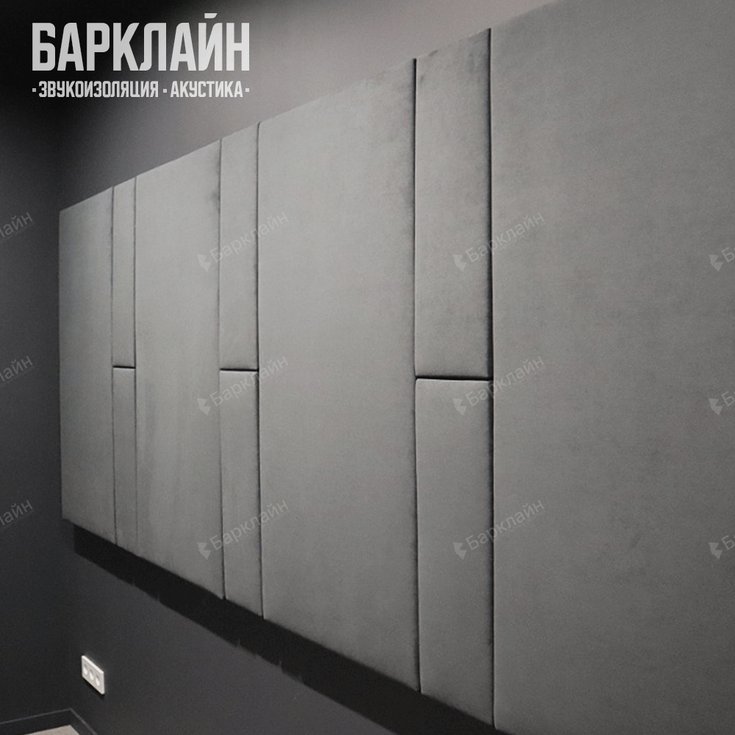 Акустические панели «Виридис» в интерьере на стене