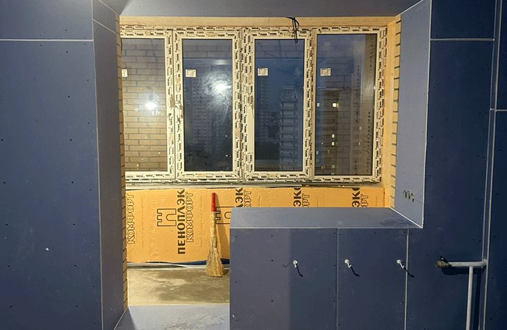 Комплексная звукоизоляция двухкомнатной квартиры в Москве от Барклайн