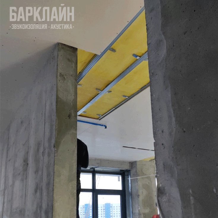 Шумоизоляция и звукоизоляция  квартиры в ЖК «Ривер Парк» c использованием  Барклайн ШиберАкустик Плюс