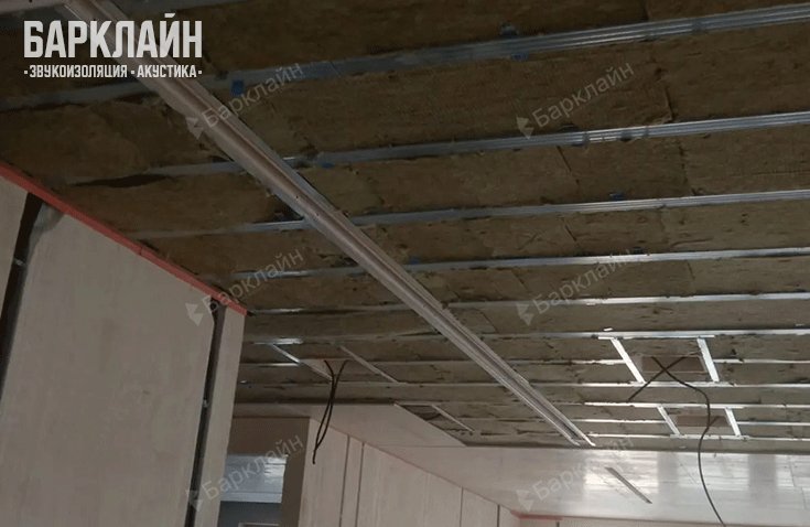 Квартира после завершения монтажа всех звукоизоляционных систем Барклайн.
