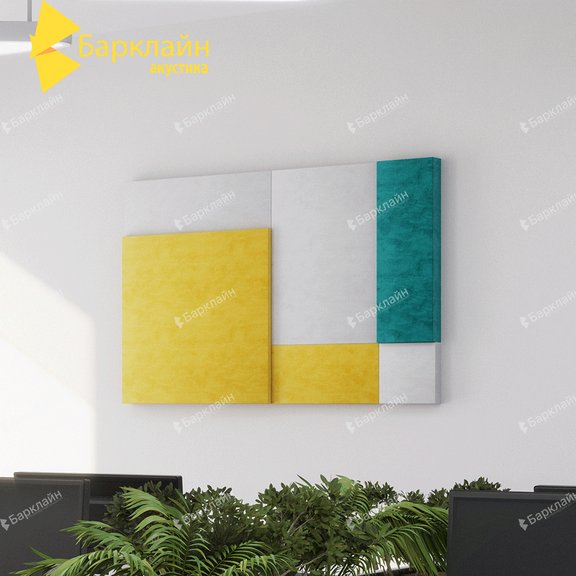 Акустическая панель «Виридис» (тканевые панно)