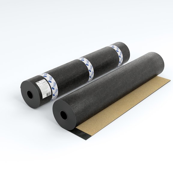 Гидро-Звукоизоляционный материал ВиброСорб Эласт Гидро 5 мм (10х1м)