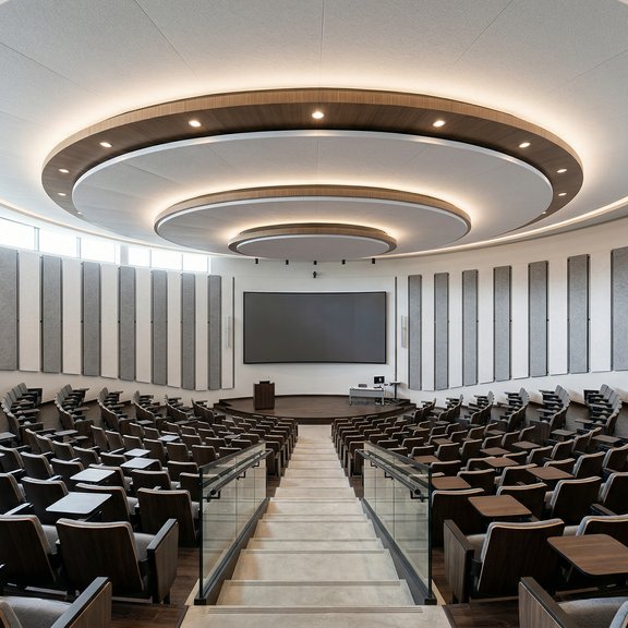 Акустическая панель БасАкустик (школа) СП 1200х600х20 RAL