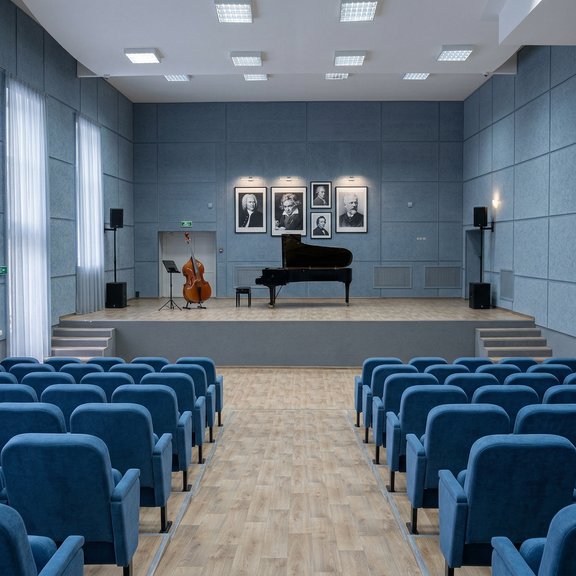 Акустическая панель БасАкустик (школа) СП 1200х600х20 RAL