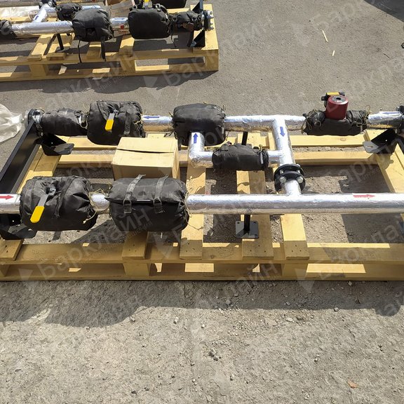 Шумоизоляция труб  чехол БаркИзол 1,5м вибро-шумоизоляционный