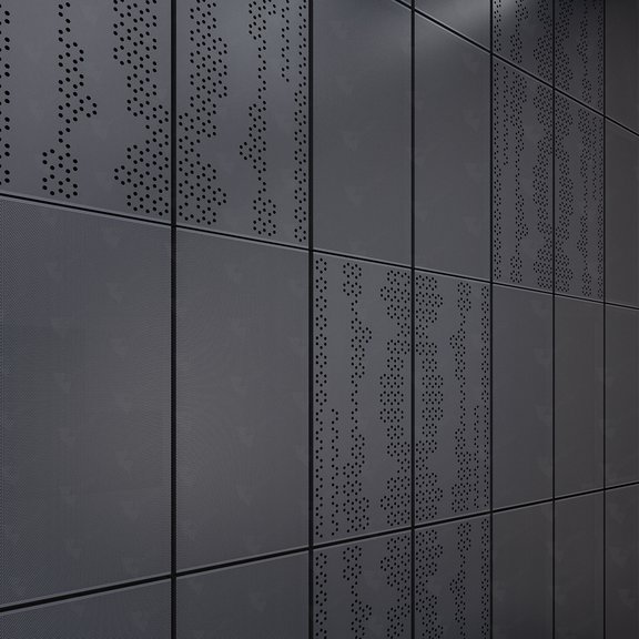 Акустическая панель Рауфон Металл 600х600х40мм Черный