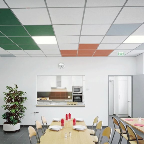 Акустическая панель БасАкустик (школа) СП 600х600х20