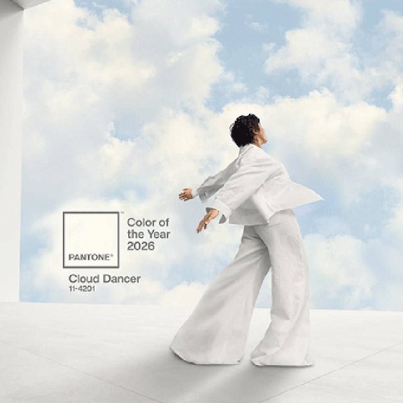 Цвет 2026 Cloud Dancer - Тренд заданный Pantone