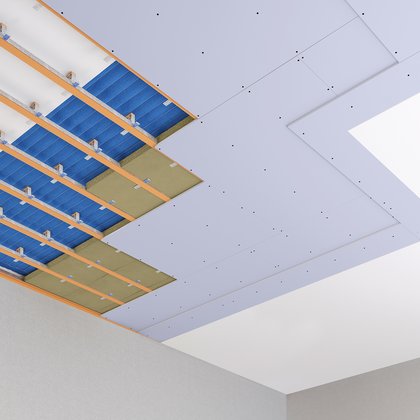 Каркасная система звукоизоляции потолка «Барклайн Барьер Плюс»