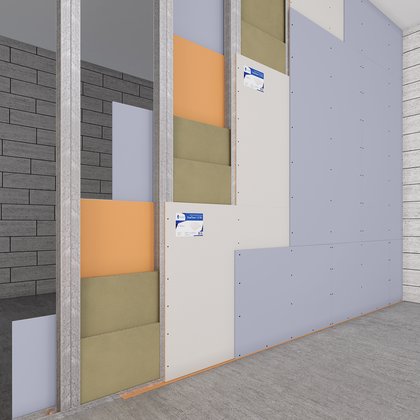 Система звукоизоляции перегородки «Барклайн Стандарт»