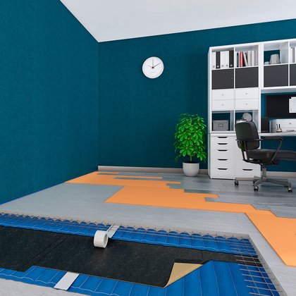 Система звукоизоляции пола (плавающая стяжка) «ВиброСорб Эласт ГидроПлюс Макс»