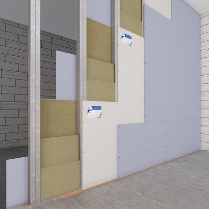 Система звукоизоляции перегородки «Барклайн Базовая»